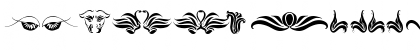 Absinth Flourishes I Regular Font Absinth Flourishes I Regular Font