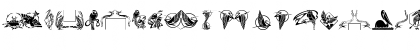Bird Stencil Design Regular Font