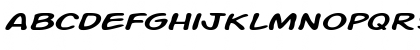 Action Man Extended Italic Font