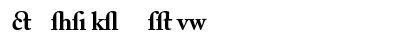 ACaslon AltBold Regular Font