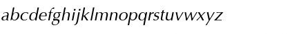 AGOptCyrillic Normal-Italic Font