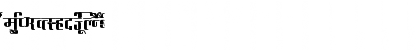 AkrutiDevAkshay Bold Font