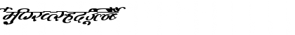 AkrutiDevKailas NormalItalic Font