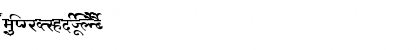 AkrutiDevMouj Normal Font
