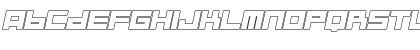 Almanaque Outline Italic Font Almanaque Outline Italic Font
