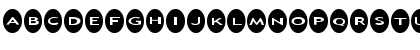 AlphaShapes ovals Normal Font