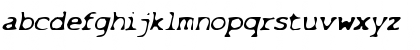 BleachedLight Italic Font BleachedLight Italic Font
