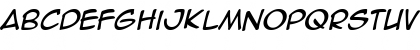 Anime Ace 2.0 BB Italic Font Anime Ace 2.0 BB Italic Font