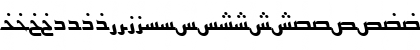 ArabicKufiSSK Italic Font