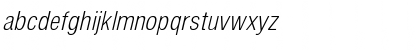 Arena Condensed Light Italic Font