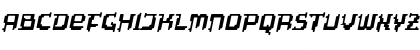 Tipi Slanted Electric Font