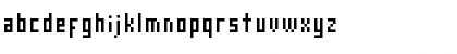 AuX DotBitC Compressed Regular Font AuX DotBitC Compressed Regular Font