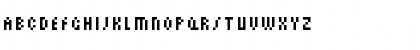 AuX DotBitC Cond SmallCaps Regular Font