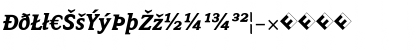Avance Bold Italic Font Avance Bold Italic Font