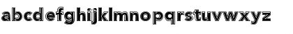 Avenir 95 Custom.Outerline Normal Font