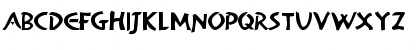 Alan Den Regular Font