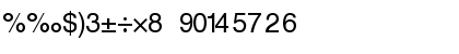 AlexFractions Regular Font AlexFractions Regular Font