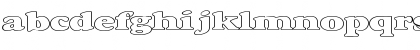 Alfredo Heavy Hollow Expanded Regular Font Alfredo Heavy Hollow Expanded Regular Font