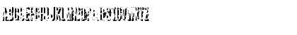 AZ crushed Font AZ crushed Font