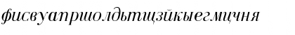 Cyrillic Italic Font