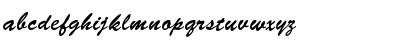 GE Brush Strokes Regular Font