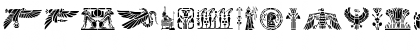 GE Egyptian Art Regular Font GE Egyptian Art Regular Font