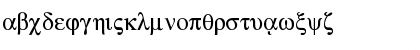 Greek Regular Font