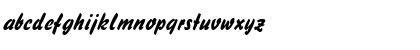 Handybrush Italic Font