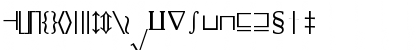 Insight Math Symbol SSi Symbol Font