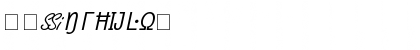 Micro Pi Three SSi Normal Font