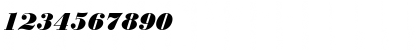 Bodoni Becker Black Italic Font