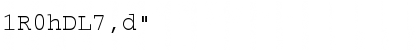SecretCode Regular Font SecretCode Regular Font