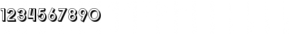 SF Buttacup Lettering Shaded Regular Font