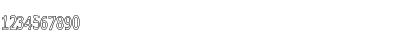 Boneribbon Tall Outline Regular Font Boneribbon Tall Outline Regular Font