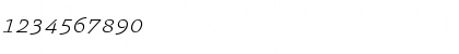 Absara TF Thin SC Italic Font Absara TF Thin SC Italic Font