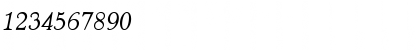 Administer AT Book Italic Font