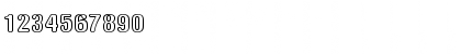 AG Book Rounded Bold Condensed Outline Font AG Book Rounded Bold Condensed Outline Font