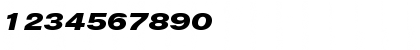 Berthold Akzidenz Grotesk BE Bold Extended Italic Font Berthold Akzidenz Grotesk BE Bold Extended Italic Font