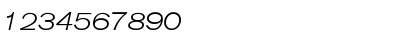 Akzidenz-Grotesk BQ Light Extended Italic Font Akzidenz-Grotesk BQ Light Extended Italic Font