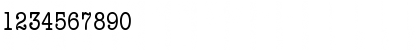 AmericanTypewriterCondensedBQ Regular Font AmericanTypewriterCondensedBQ Regular Font