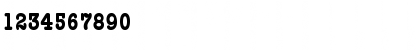 AmTypewriterEF BoldCond Font AmTypewriterEF BoldCond Font