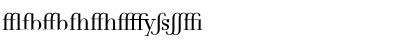 AndradeLigatures Regular Font