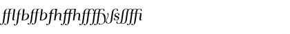 AndradeLigaturesItalic Regular Font AndradeLigaturesItalic Regular Font