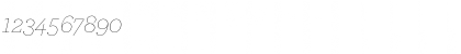 ArcherPro Thin Italic Font ArcherPro Thin Italic Font