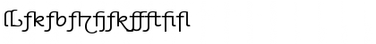 AspectLigatures Regular Font