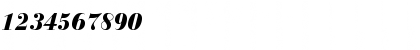 Bauer Bodoni Black Italic Font Bauer Bodoni Black Italic Font