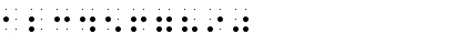 Braile font Regular Font Braile font Regular Font