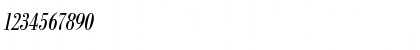 Bodoni BE Condensed Italic Font