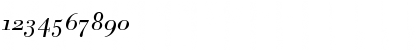 Bodoni BE Italic Oldstyle Figures Font Bodoni BE Italic Oldstyle Figures Font
