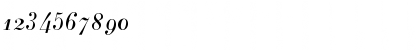 BodoniZH-Italic Regular Font BodoniZH-Italic Regular Font